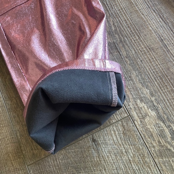 Shimmery Pink Cargo Pants - Picture 2 of 5
